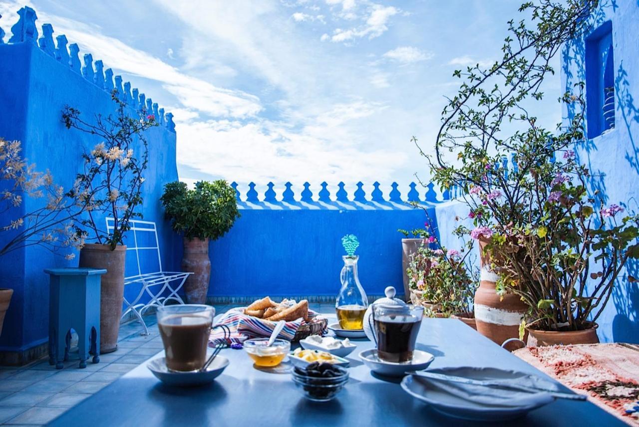 Hotel Casa Perleta Chefchaouen Esterno foto
